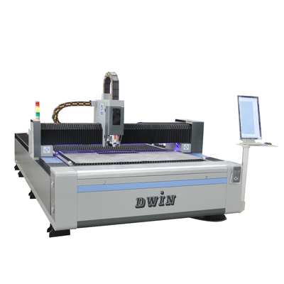Máy cắt Laser sợi kim loại 3D CNC Máy khắc thép tấm 1000W 1500W